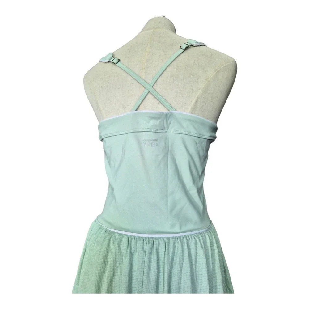 Abercrombie Kids YPB Active Dress 17/18 Mint Green Built In Shorts Athletic